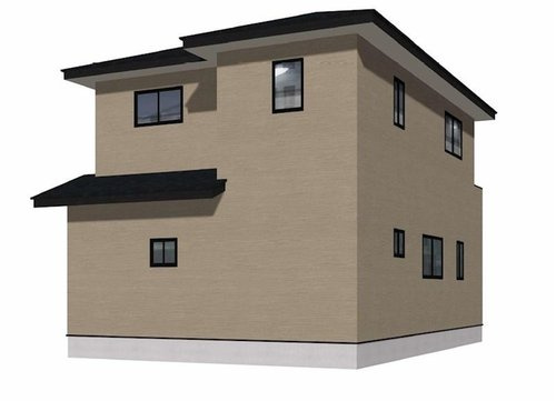 よかタウン　倉敷市片島町【仲介手数料無料】の外観パース