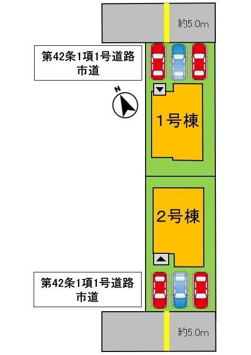 よかタウン　倉敷市片島町【仲介手数料無料】の区画図