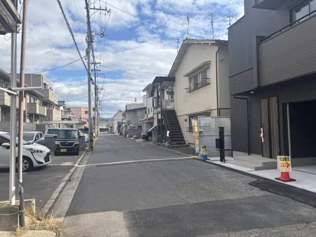 広島市宇品東の前面道路含む現地写真