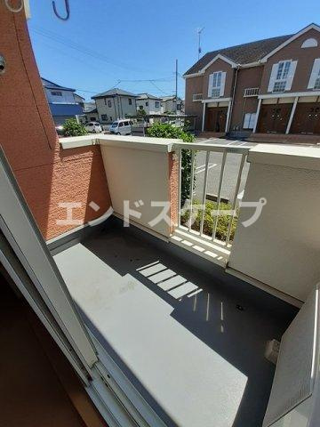 メゾン・アンソレイエ　Ⅱのバルコニー|高崎、前橋のお部屋探しはエンドスケープまで！お客様の理想お聞かせ下さい♪