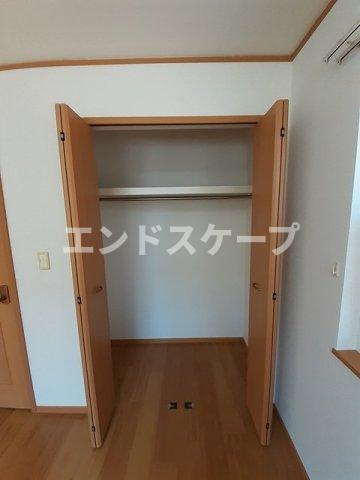 メゾン・アンソレイエ　Ⅱの収納|高崎、前橋のお部屋探しはエンドスケープまで！お客様の理想お聞かせ下さい♪