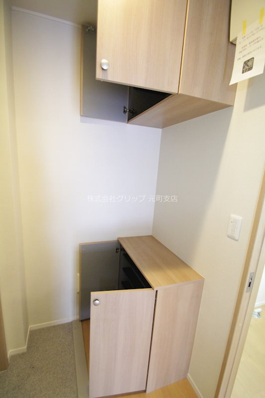 メルベージュの収納