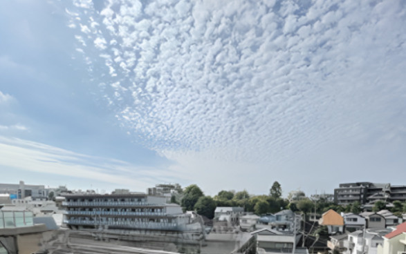 板橋区西台3丁目　新築未入居住宅　開放的なロケーション　限定1棟の展望