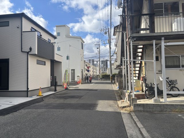 広島市宇品東の前面道路含む現地写真