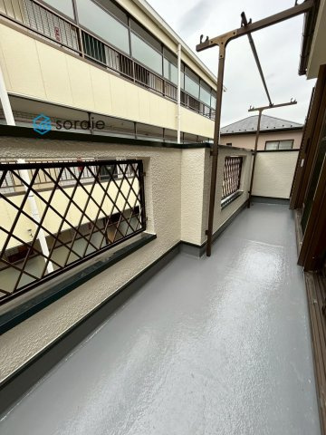 所沢市けやき台　中古戸建のバルコニー|令和7年11月13日撮影。