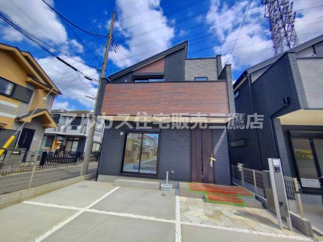 調布市深大寺北町３丁目 中央線 三鷹駅 新築戸建の前面道路含む現地写真
