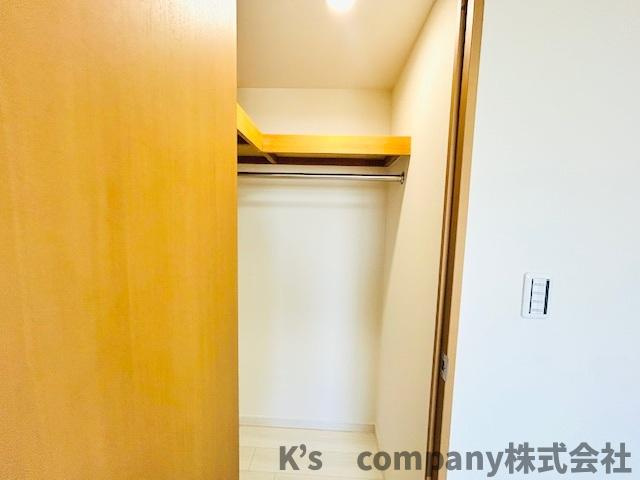 茅ヶ崎市甘沼　オクトス湘南茅ヶ崎グランドヒルの収納|洋室6.1帖にあるウォークインクローゼット◇