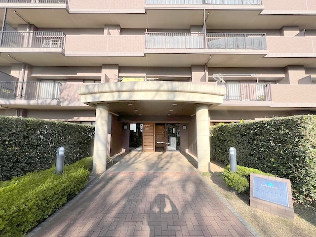 茅ヶ崎市甘沼　オクトス湘南茅ヶ崎グランドヒルのエントランス|エントランス周辺スペース◇