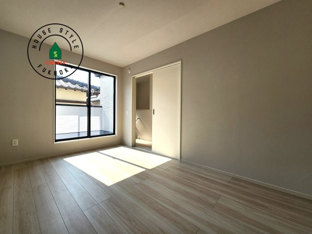 福岡市東区香椎駅東1丁目第3-1棟（1号棟）　の内観：施工例|主寝室には収納力に優れたクローゼットがありますので、お部屋もすっきり片付きます。