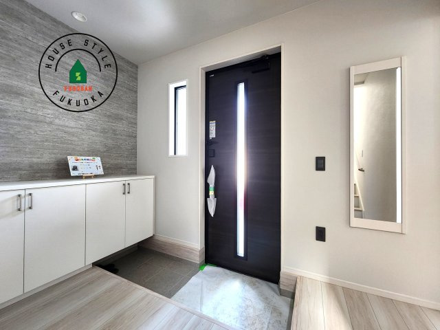 福岡市東区香椎駅東1丁目第3-1棟（1号棟）　の内観：施工例|二重ロックでしっかり防犯対策ができます。