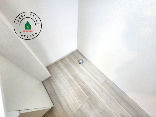 福岡市東区香椎駅東1丁目第3-1棟（1号棟）　の内観：施工例|ランドリースペースとなります。広々して有効的にご使用できます。 