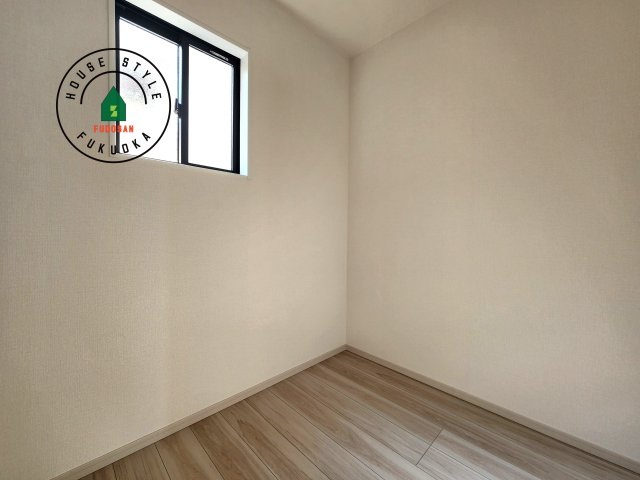 福岡市東区香椎駅東1丁目第3-1棟（1号棟）　の内観：施工例|将来的に、琉球畳を引きまして和室風にすることも可能です。