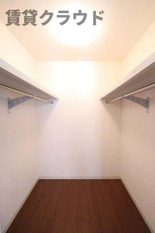 ルミエールDの収納|収納豊富です