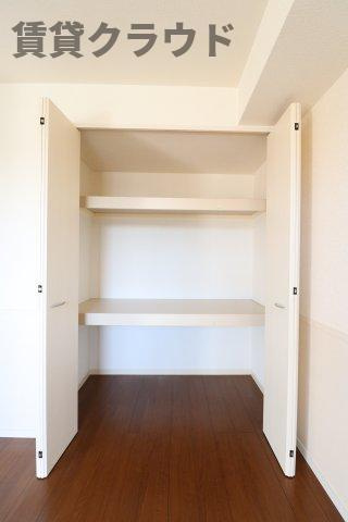 ルミエールDの収納|収納豊富です
