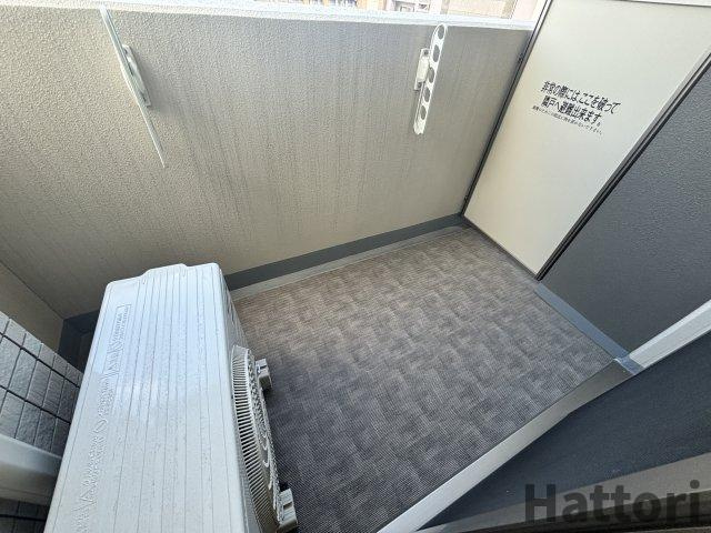 ファーストフィオーレ江坂レガリスのバルコニー