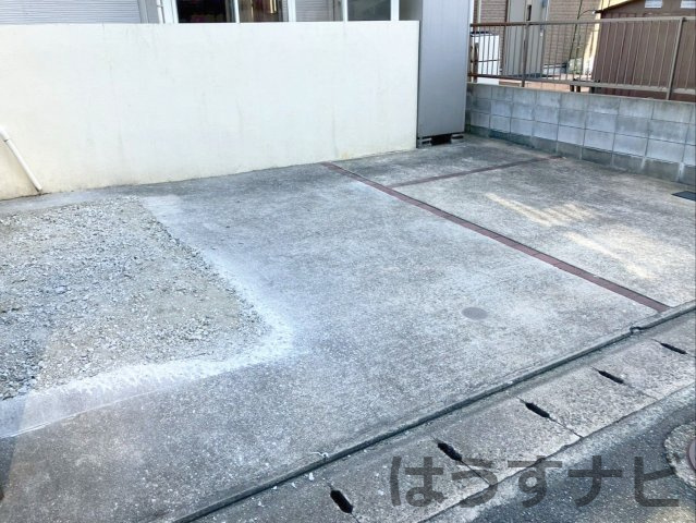 福岡市東区箱崎4丁目　中古戸建の駐車場|駐車場です！
