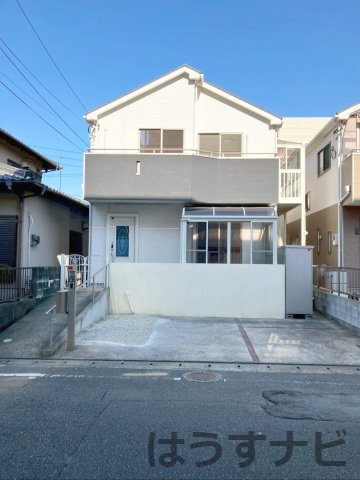 福岡市東区箱崎4丁目　中古戸建の外観|土地面積117.13ｍ2、建物面積92.34ｍ2！