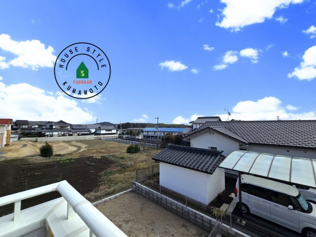 熊本市北区植木町広住第1₋2棟(1号棟)の展望|眺望や窓からの景色が良いと、家で過ごす時間も快適です。