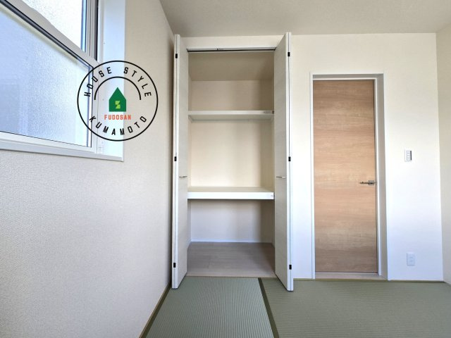 熊本市北区植木町広住第1₋2棟(1号棟)の収納|収納には困りません。