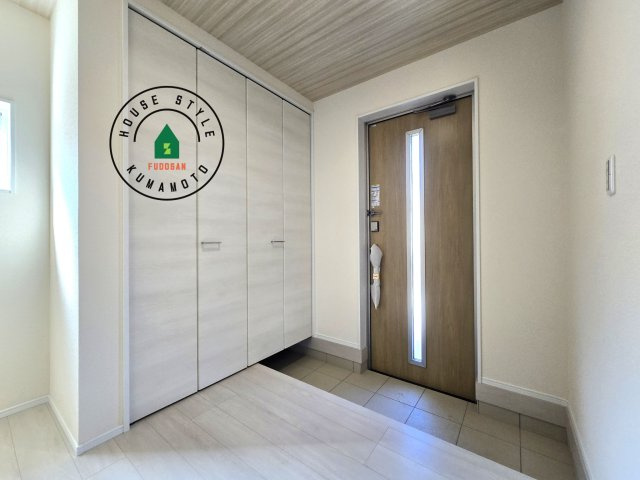 熊本市北区植木町広住第1₋2棟(1号棟)の防犯設備|二重ロックでしっかり防犯対策ができます。