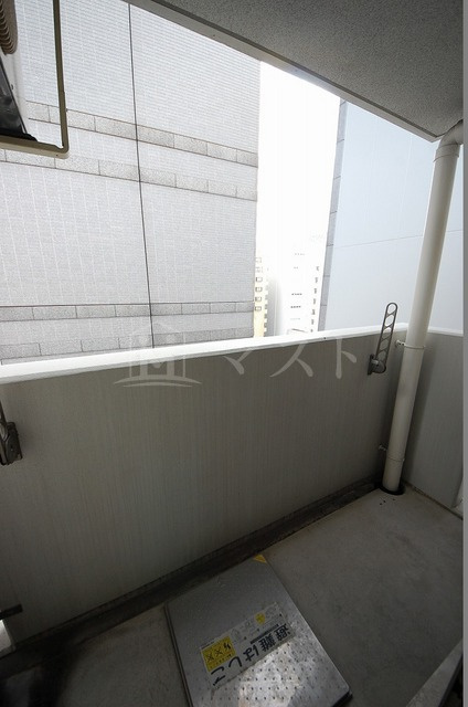 フレアコート北浜のバルコニー