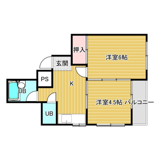 【間取り】 | メゾン新高