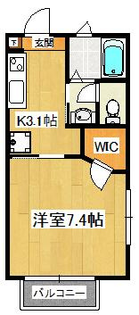 リバティオークの間取り
