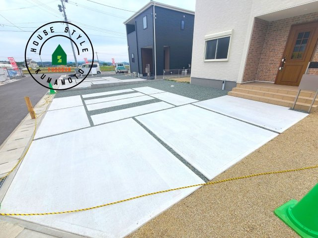 熊本市北区植木町広住第1₋2棟(2号棟)の駐車場|駐車場になります。