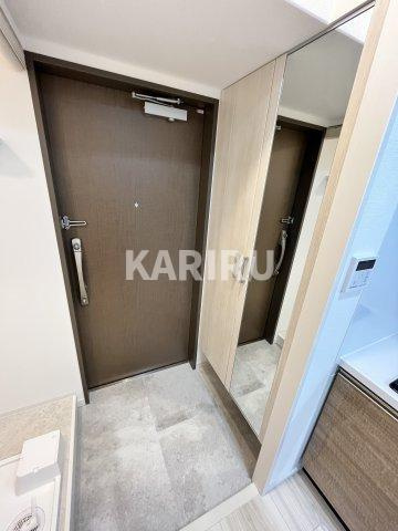 グランカーサ高井田の玄関|ゆったりとした玄関です