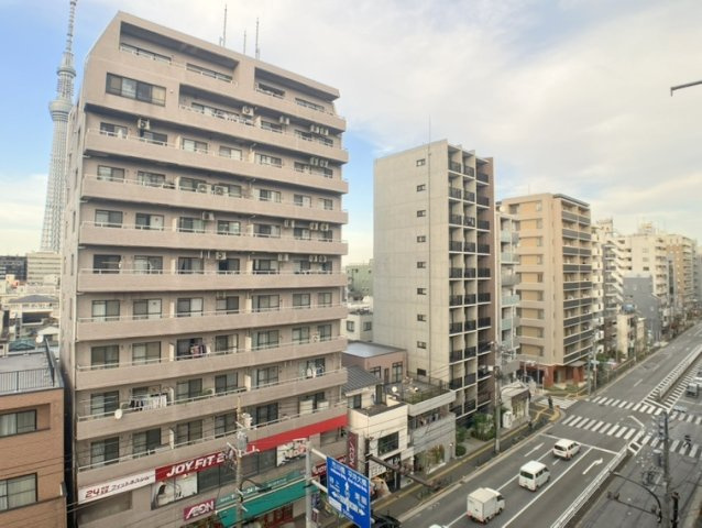 ライオンズマンション錦糸町第6の展望|バルコニーからの眺望