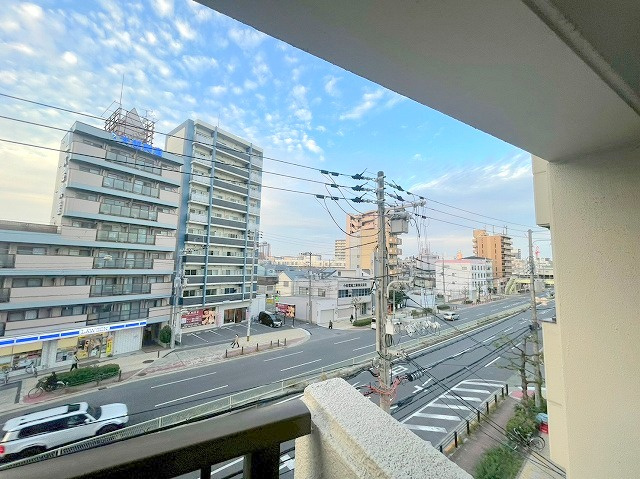 三恵上新庄ハイツの展望