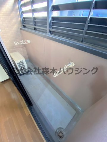 【バルコニー】 | 　ハイツ中道 | 洋室側のメインバルコニーです