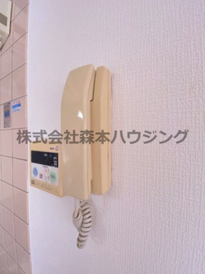 【セキュリティ】 | 　ハイツ中道 | インターフォンついてます