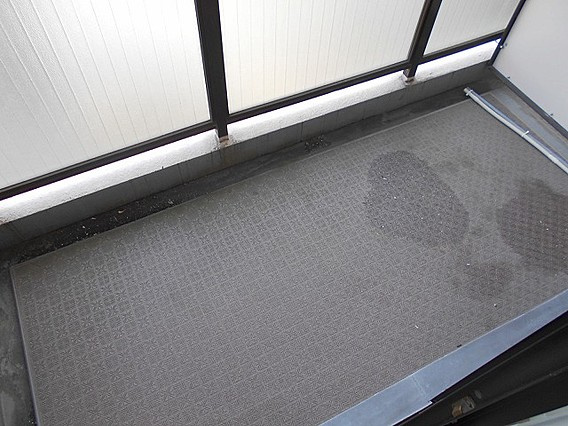 トーカンキャステール六甲道のバルコニー