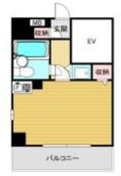 トーカンキャステール六甲道の間取り