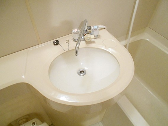 トーカンキャステール六甲道の洗面所