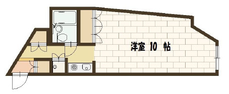 ロマネスク六甲第２の間取り