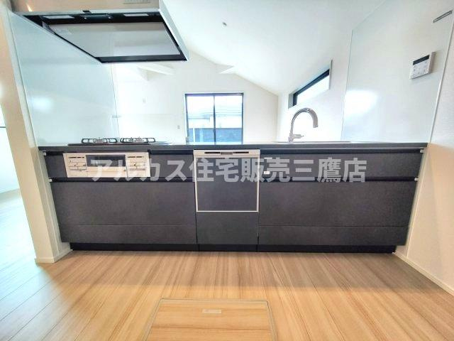 【内覧動画公開中！】調布市深大寺北町３丁目 中央線 三鷹駅 新築戸建のキッチン