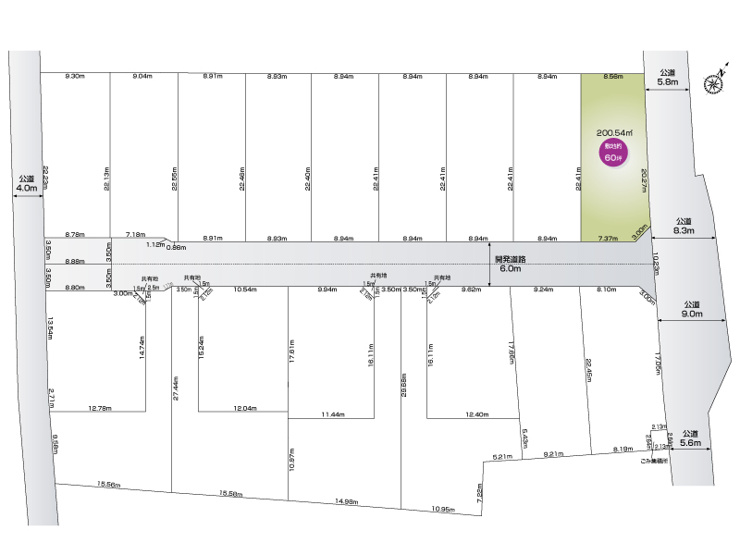 【区画図】つくば市玉取　9号地