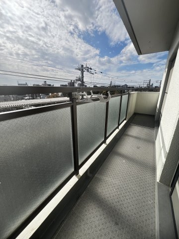 清保アイレックスコートのバルコニー