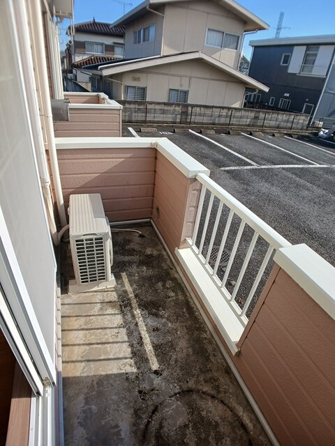 サンライトヒルズのバルコニー