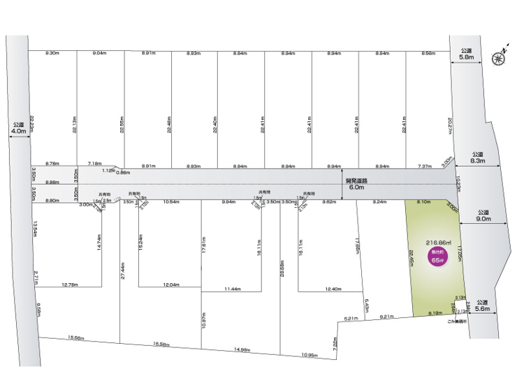 【区画図】つくば市玉取　10号地