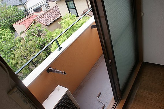 エルマール御影のバルコニー