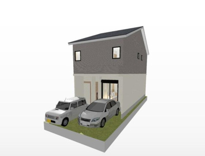 【外観パース】 | 上桂前田町　建築条件付き売土地