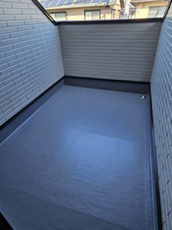 【バルコニー】 | 角地のリフォームされたお家 | めずらしい北側にもインナーバルコニーがあります