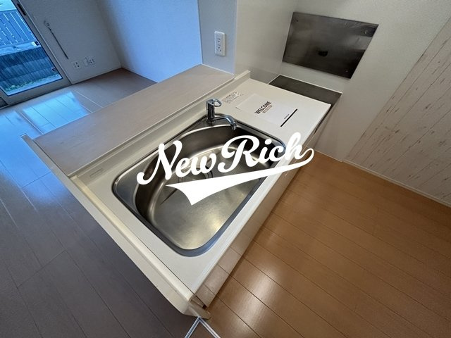 高崎市大八木町のアパートのキッチン