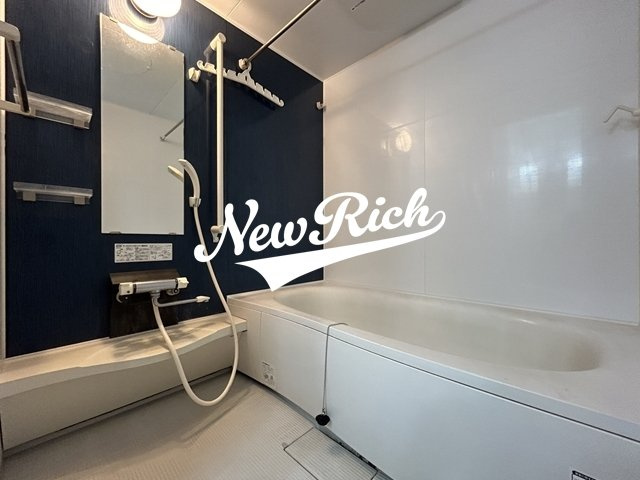 高崎市大八木町のアパートの浴室