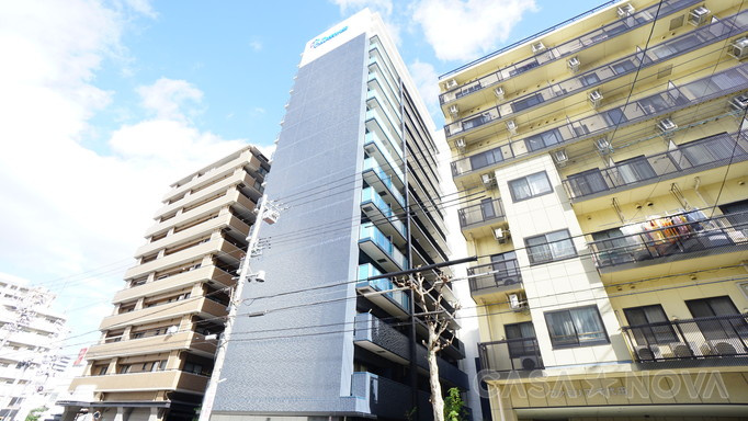 プレサンス上前津エレスタの外観|きれいな外観です