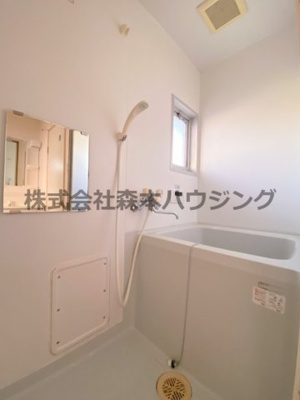 【浴室】 | 　グリーンハイツさんわA棟 | コンパクトで使いやすいお風呂です