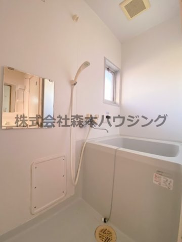 【浴室】 | 　グリーンハイツさんわA棟 | コンパクトで使いやすいお風呂です